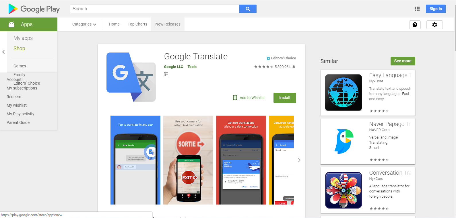 App Google Translate