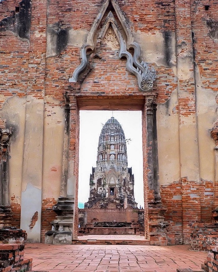 Kiến trúc của Wat Ratchaburana đã còn ít vẹn nguyên