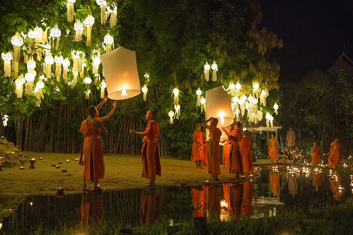 Lễ hội Loy Krathong từ lâu đã trở thành một ngày lễ văn hóa ở đất nước Thái Lan