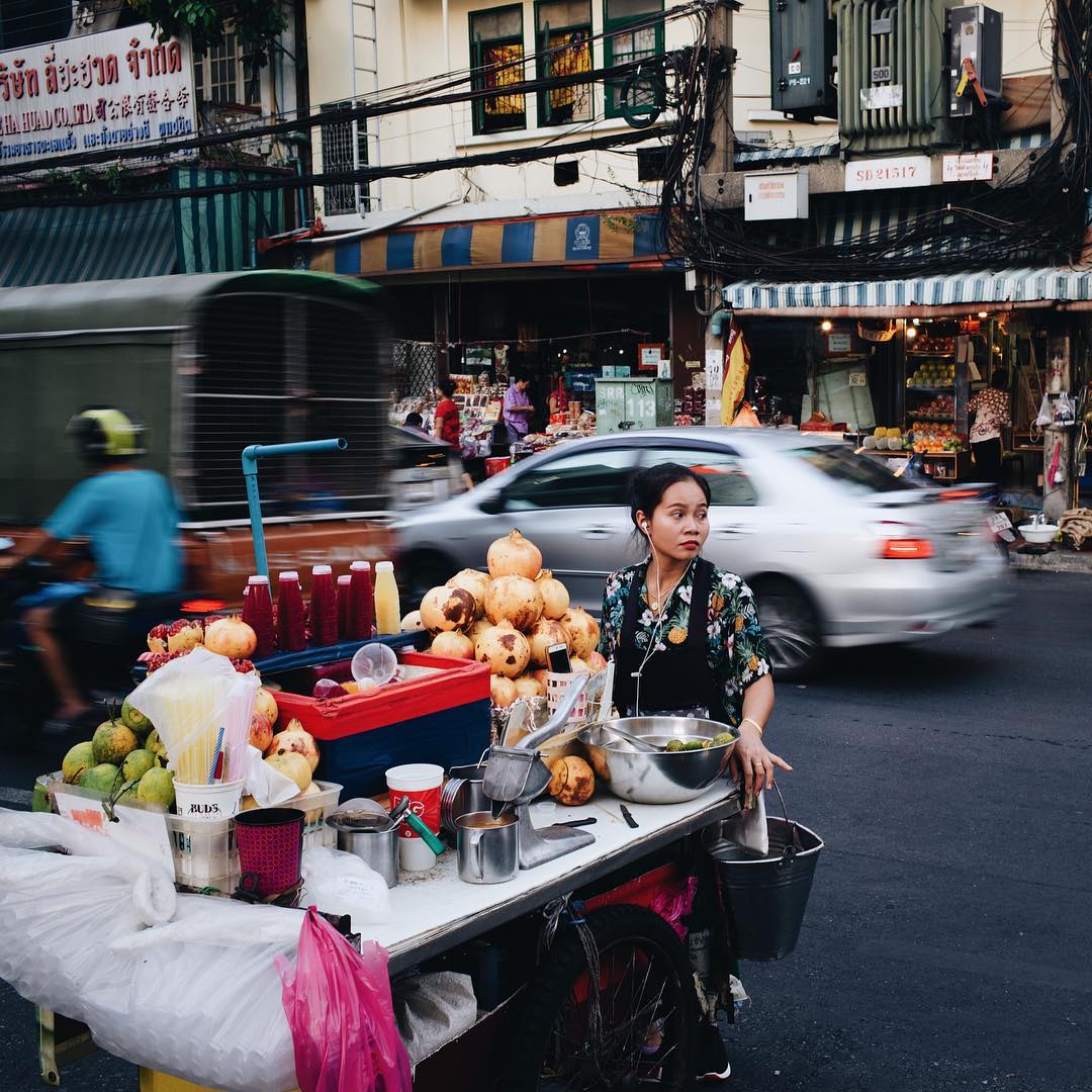 Ẩm thực đường phố của Thái Lan đã khá nổi tiếng trên thế giới