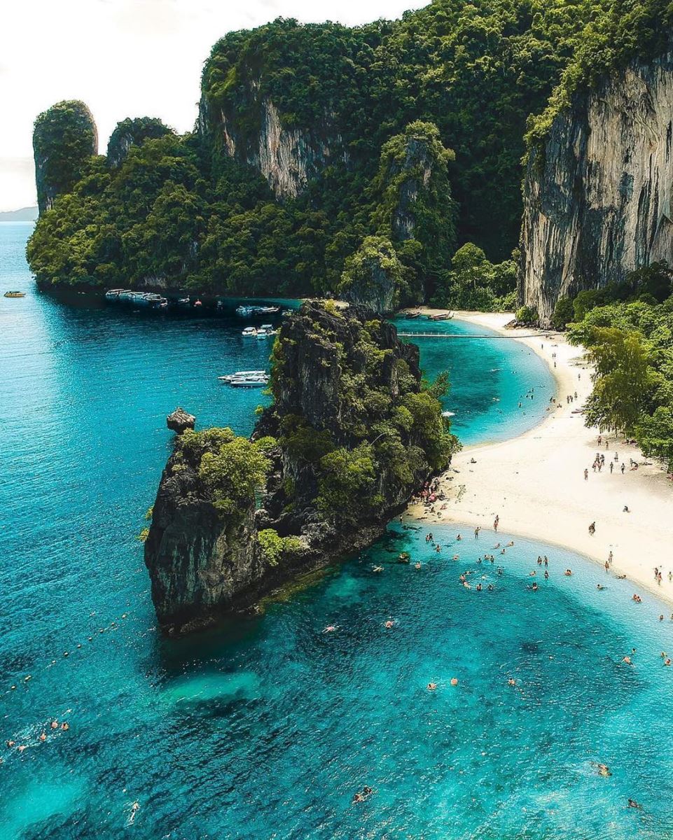 Nhiều bãi biển nổi tiếng xinh đẹp ở Thái Lan, trong xanh và còn hoang sơ