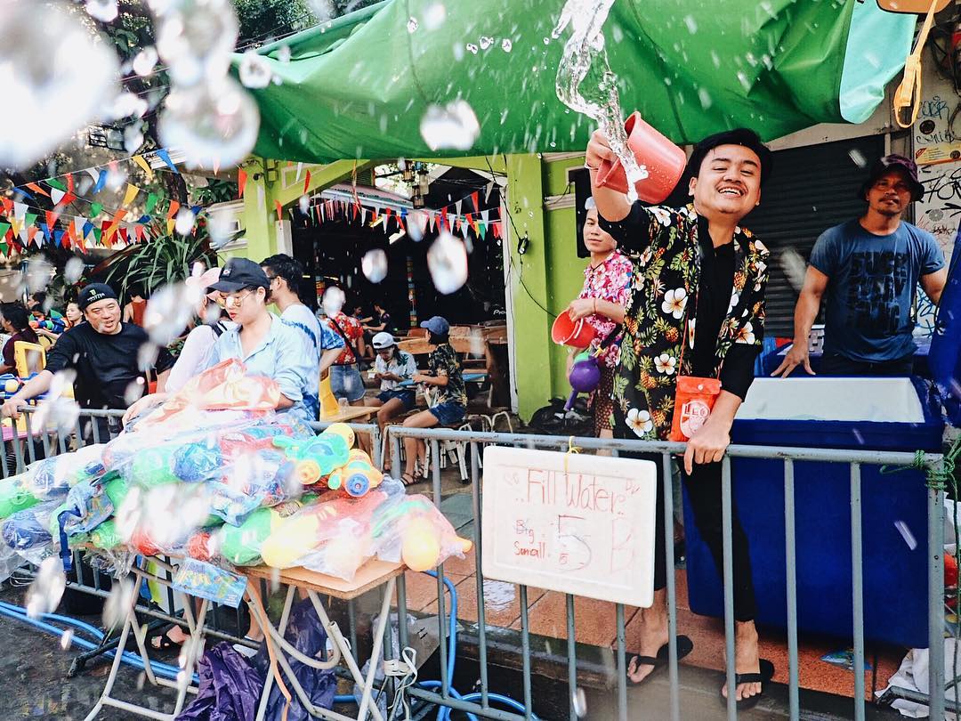 Songkran là tết cổ truyền Thái Lan được tổ chức lớn nhất trong năm