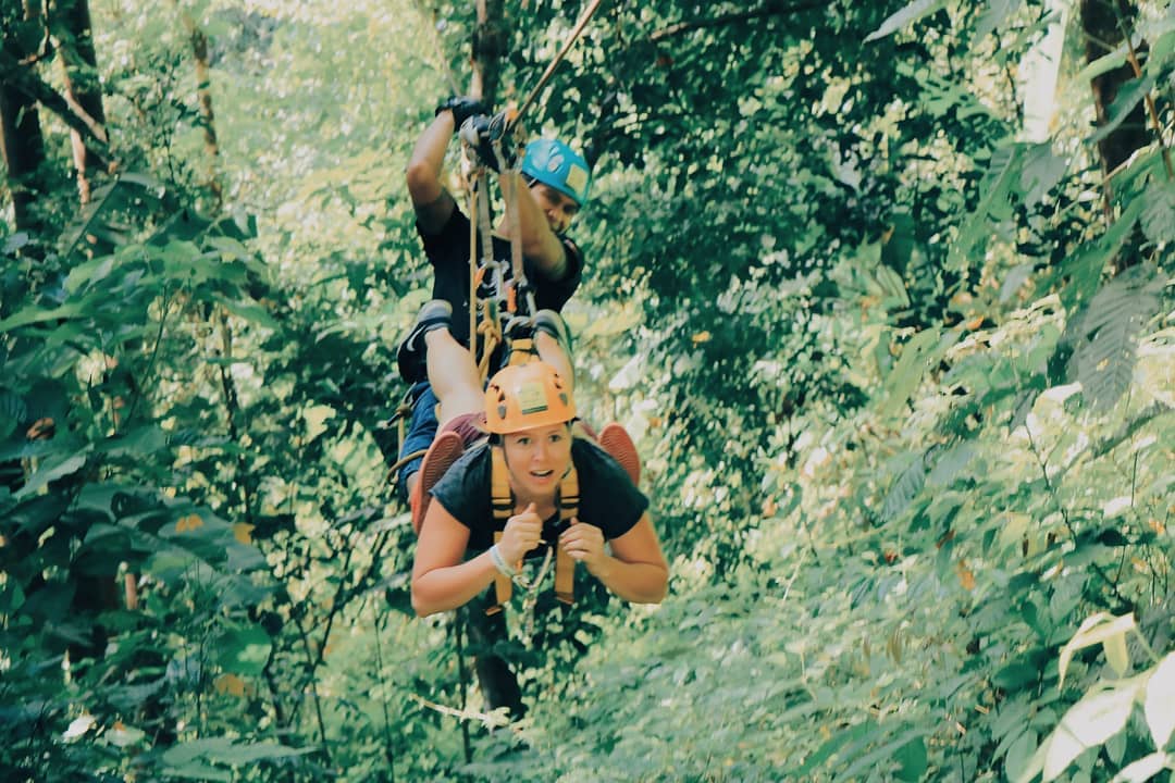 Tour Zipline xuyên rừng ấn tượng